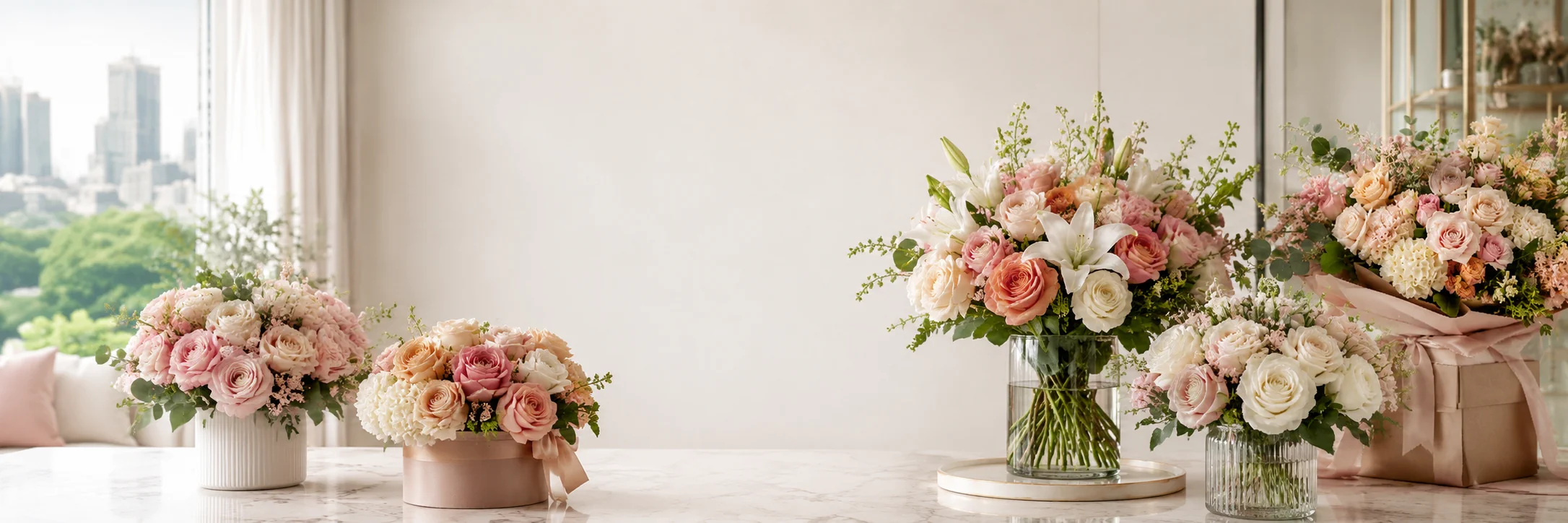 Customer favorite Velvet Rose bouquets
