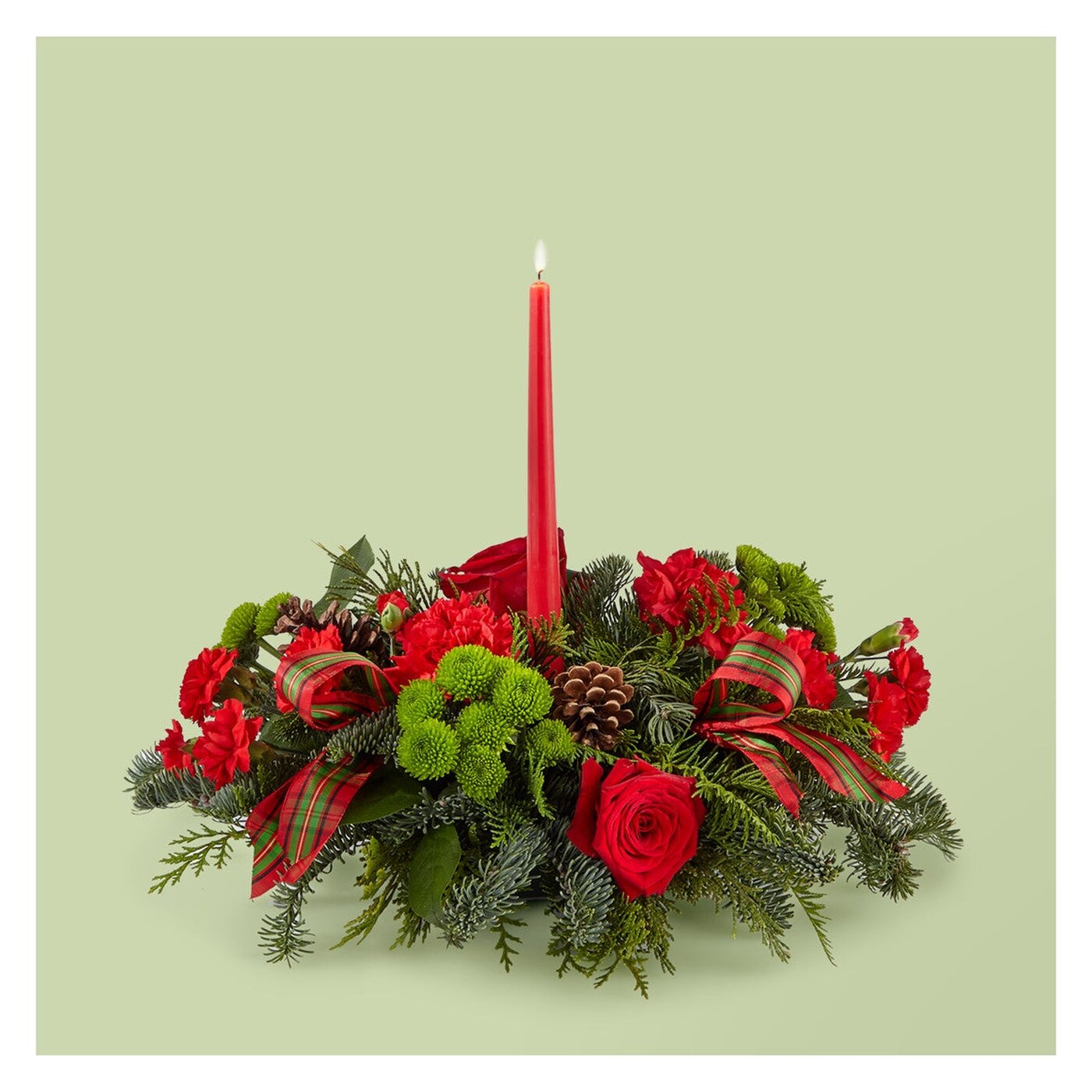 By the Candlelight Centerpiece