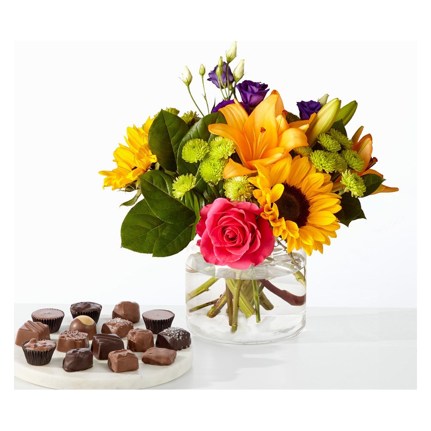 Best Day Bouquet and Chocolate Bundle