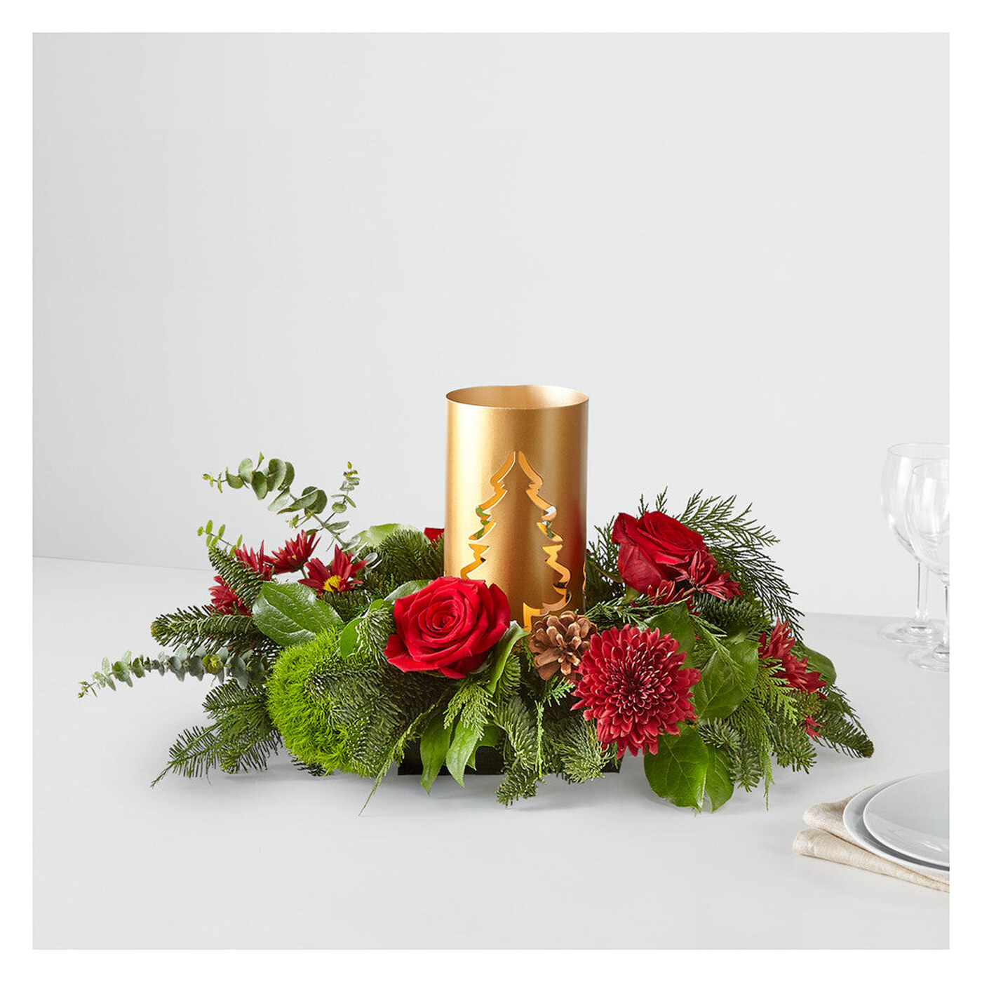 Toast the Season Centerpiece