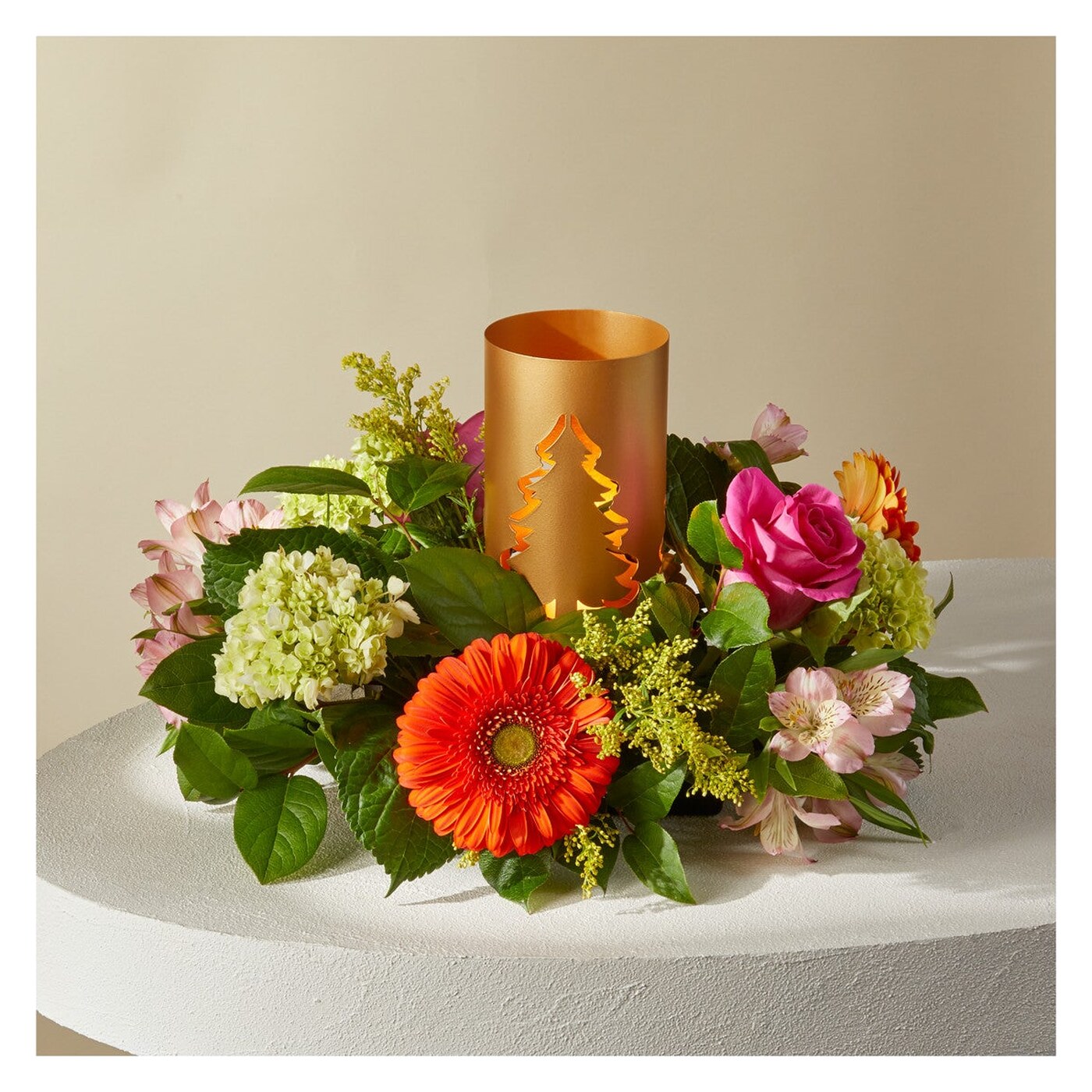 Sunlit Centerpiece
