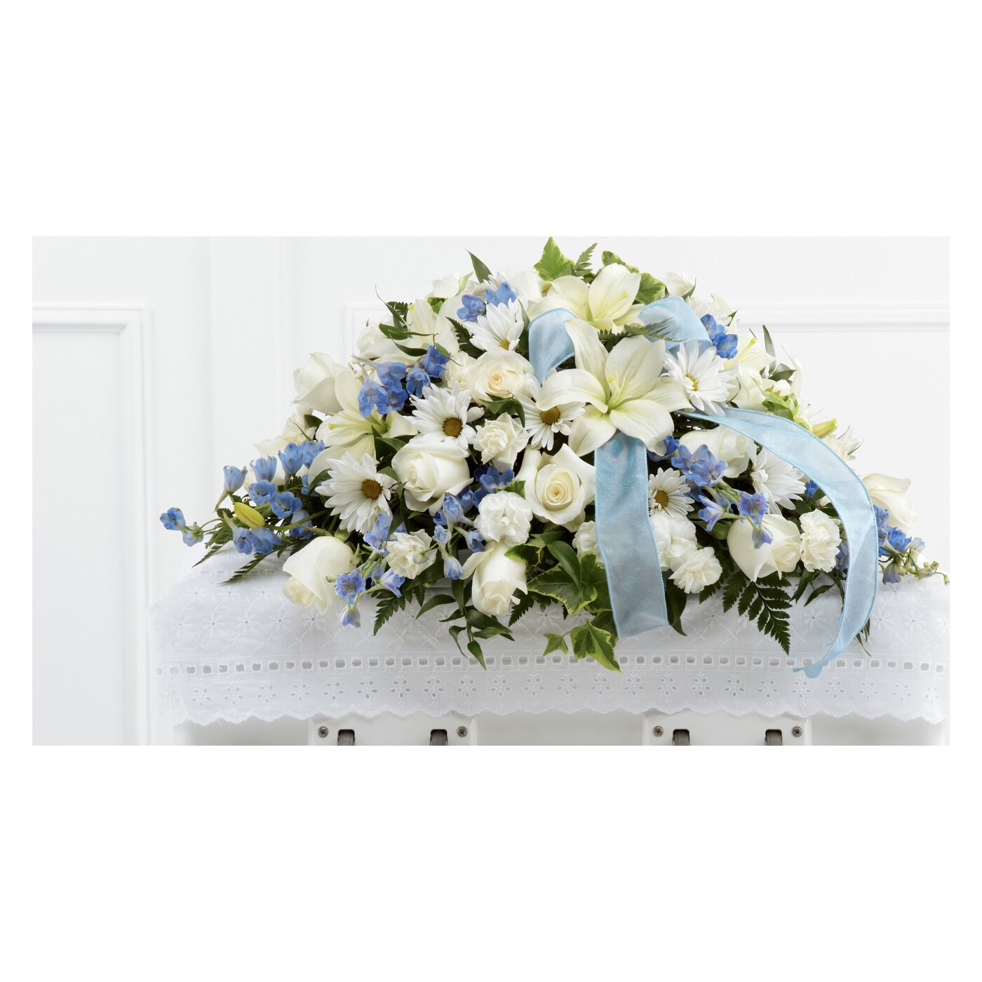 Tender Treasure Casket Spray