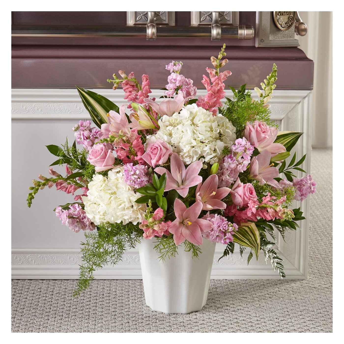 Simply Serene Floor Basket