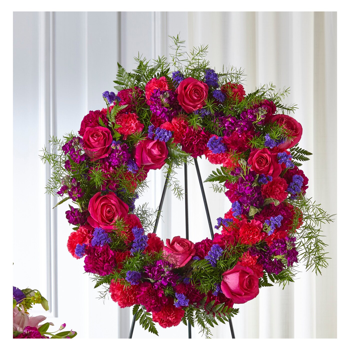 Calming Colors Wreath flower arrangement