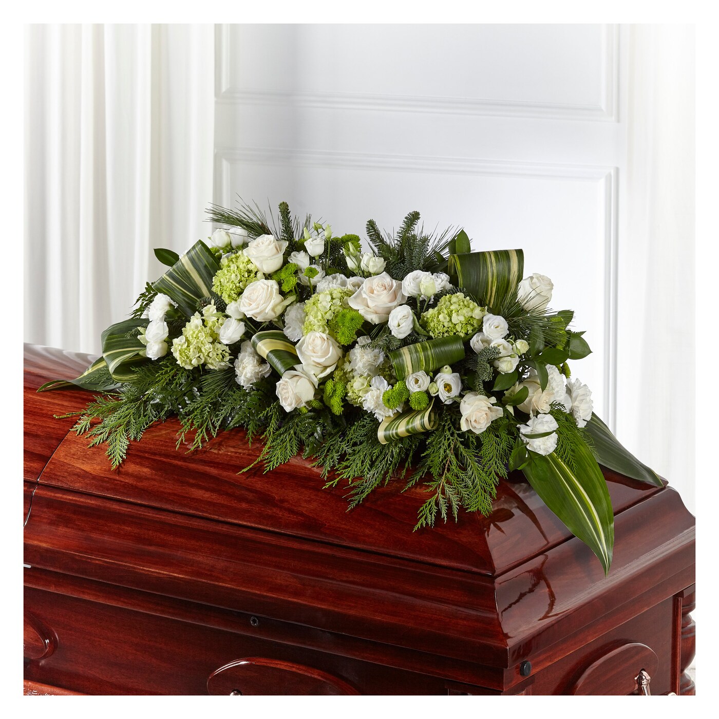 Hopeful Gesture Casket Spray