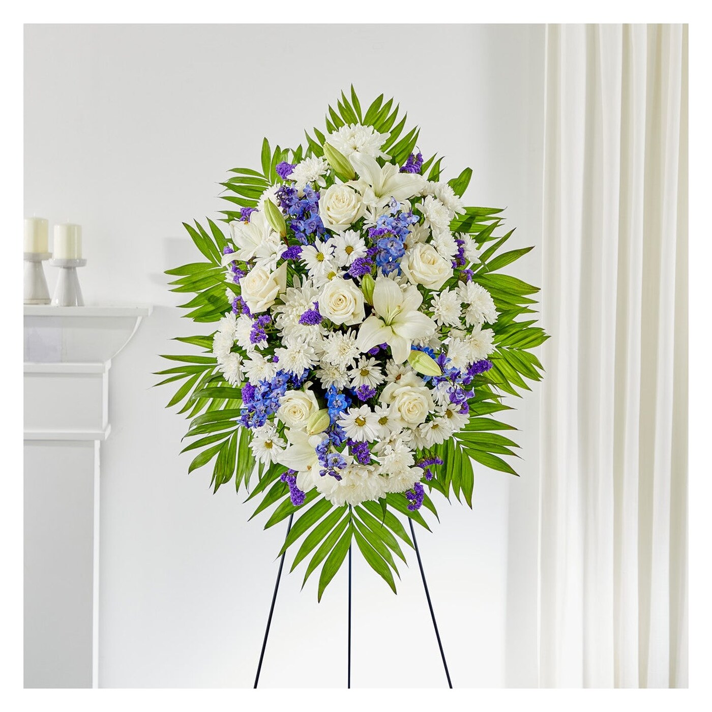 At Rest Standing Spray flower arrangement