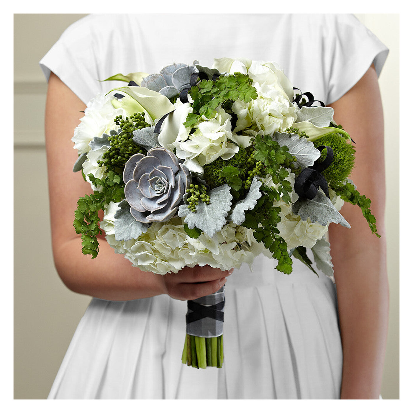 Sweet Innocence Bouquet flower arrangement from Velvet Rose