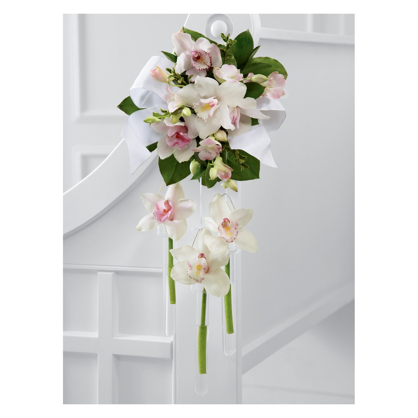 Perfect Entrance Pew Arrangement