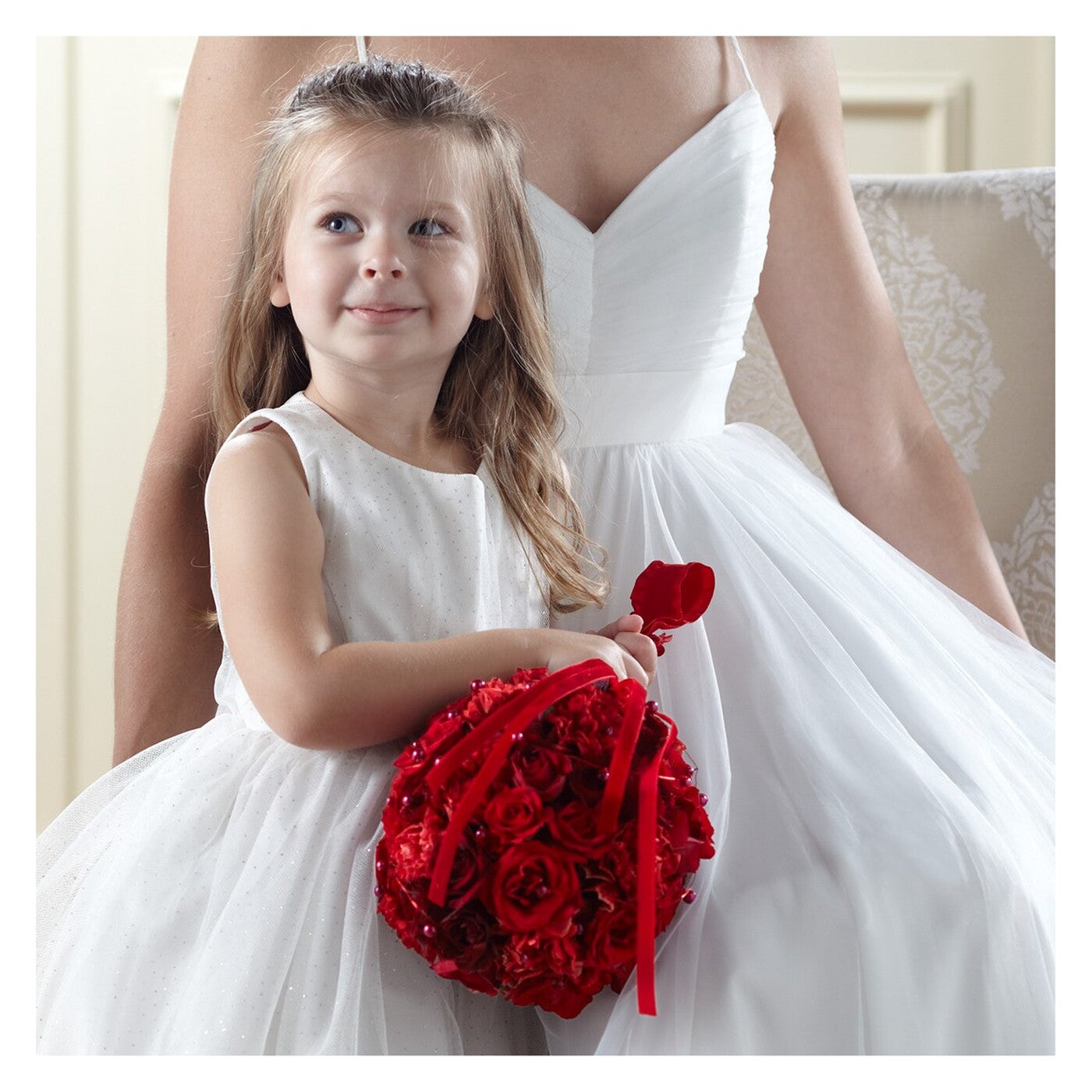 Pure at Heart Flower Girl Arrangement