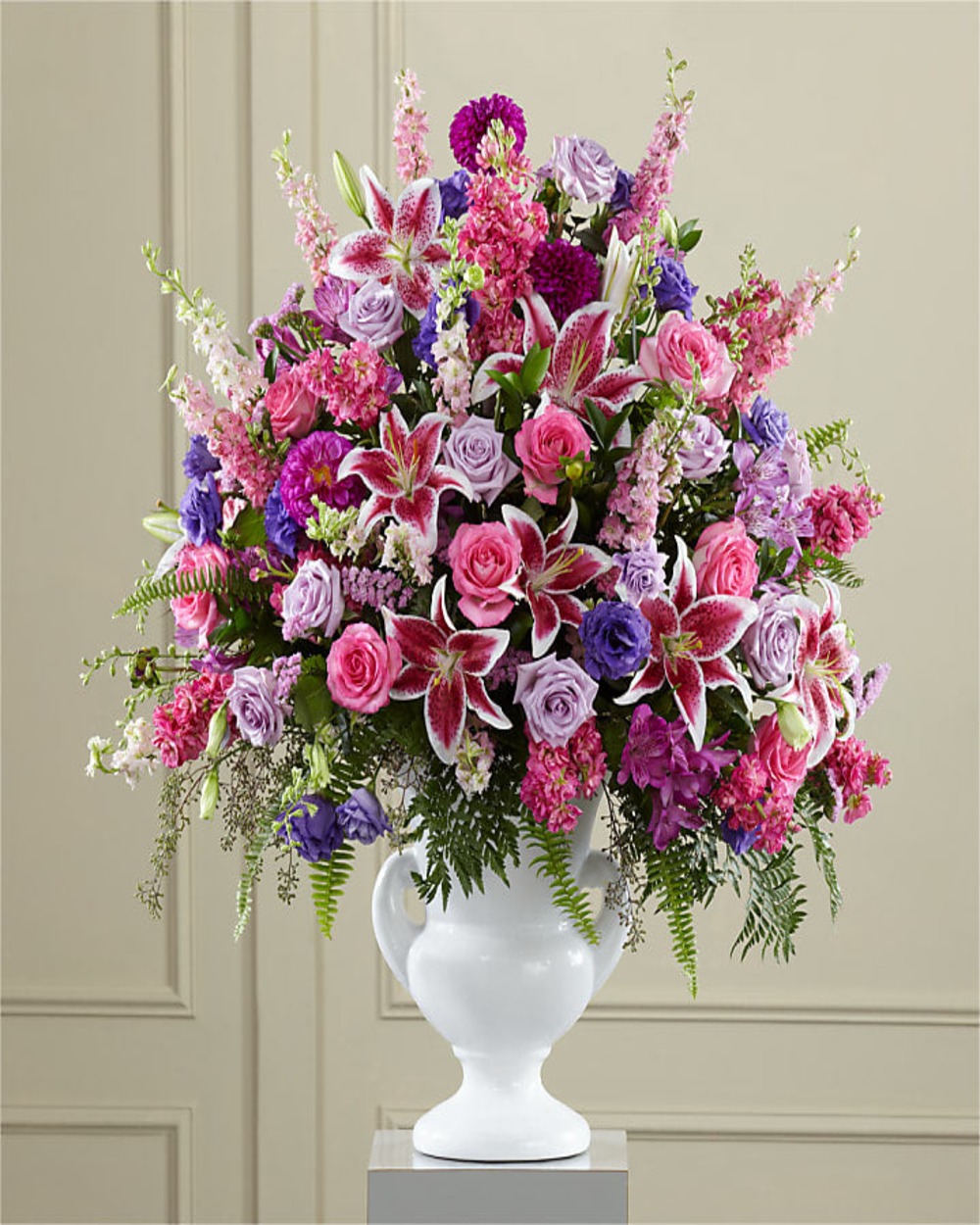 Peaceful Tribute Arrangement - Deluxe