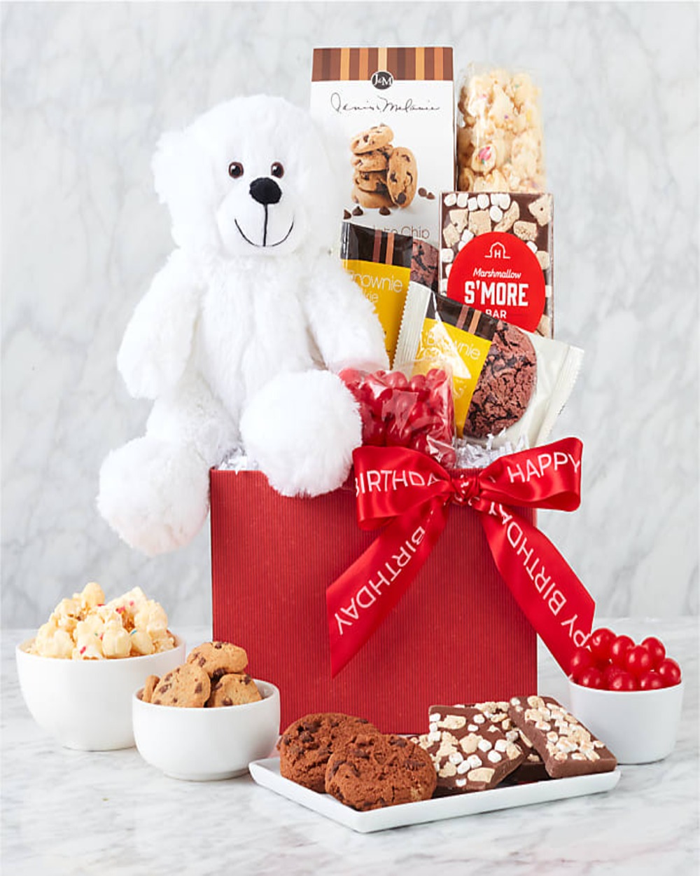 Birthday Bear Gift Basket