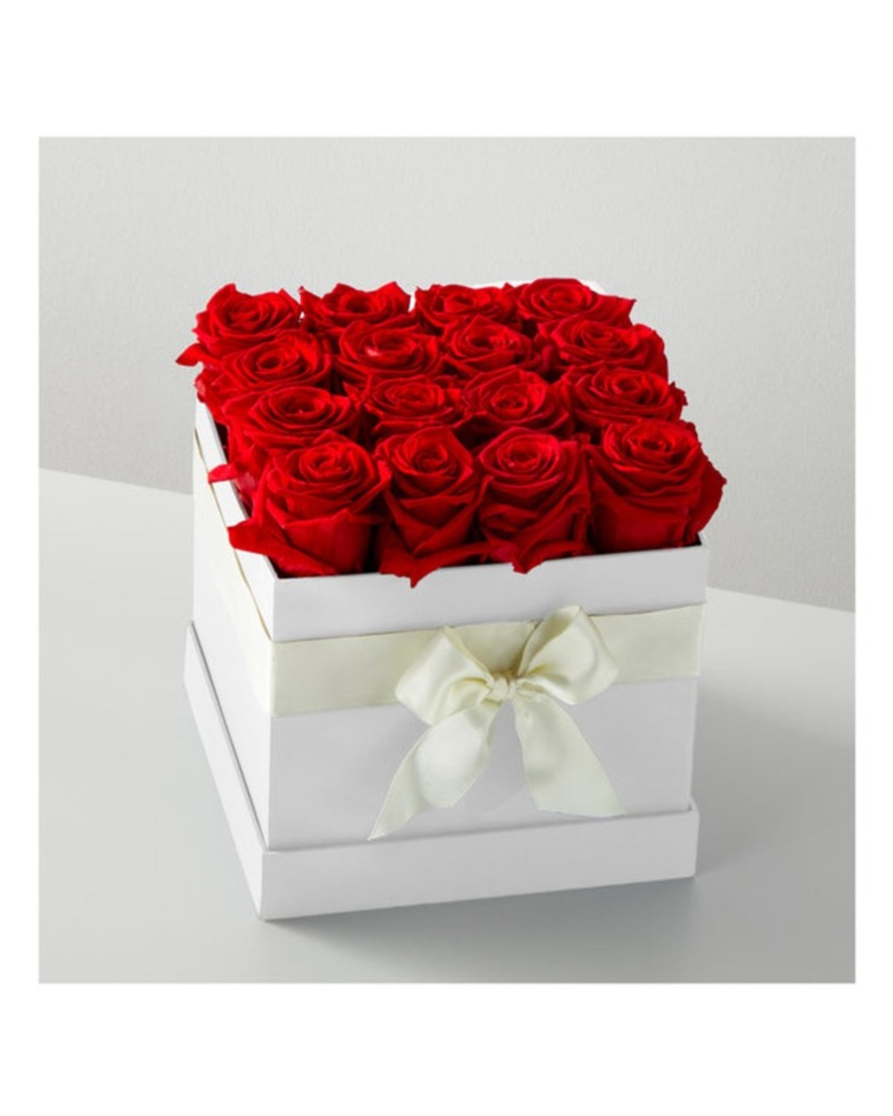 Red Forever Roses - 16 Preserved Roses