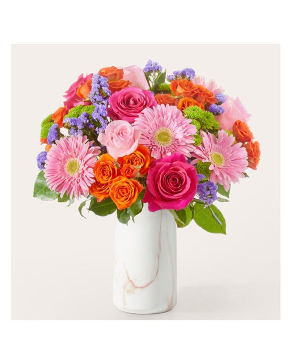 Shortcake Bouquet - Deluxe with Marble Vase