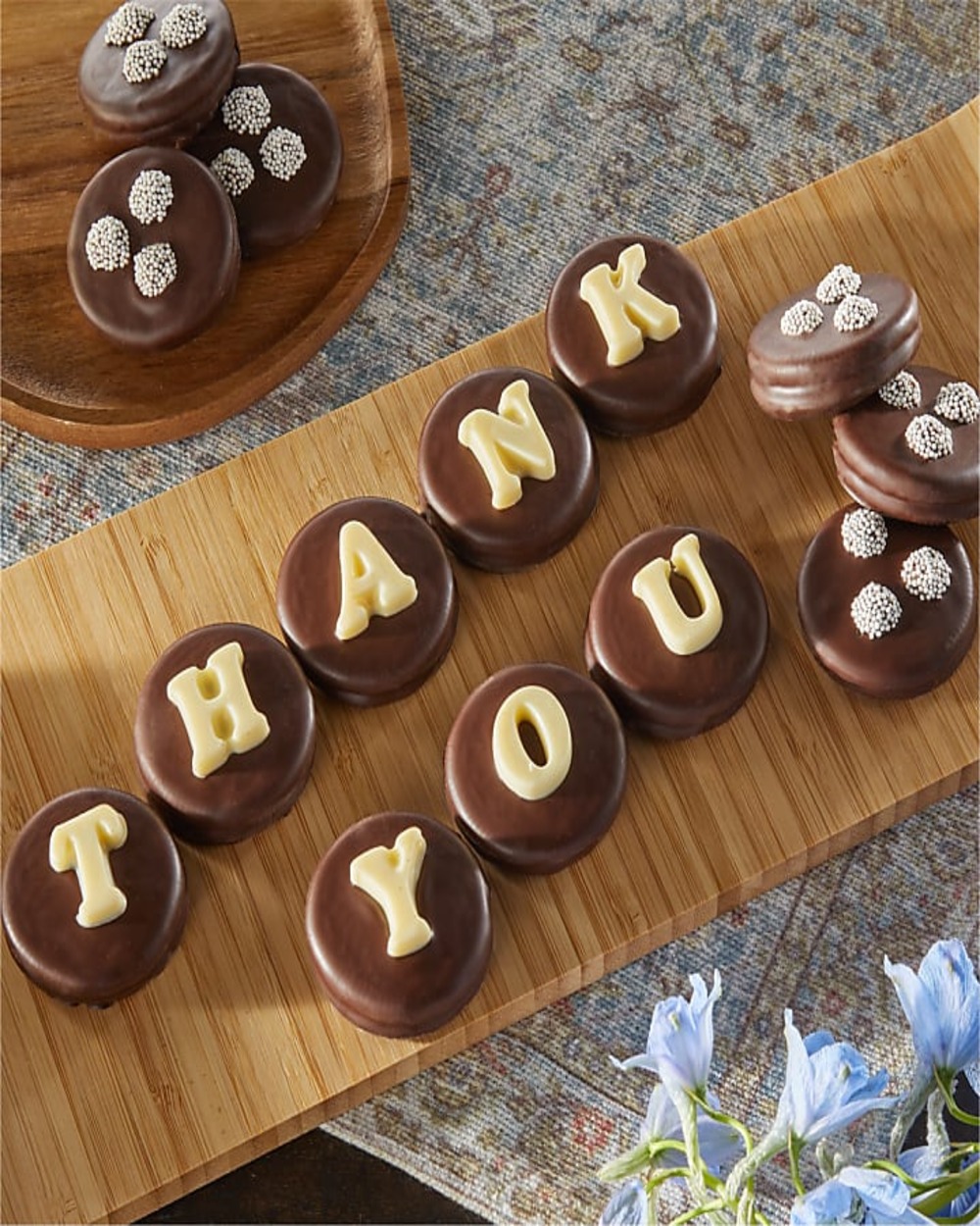 THANK YOU Belgian Chocolate Sandwich Cookies