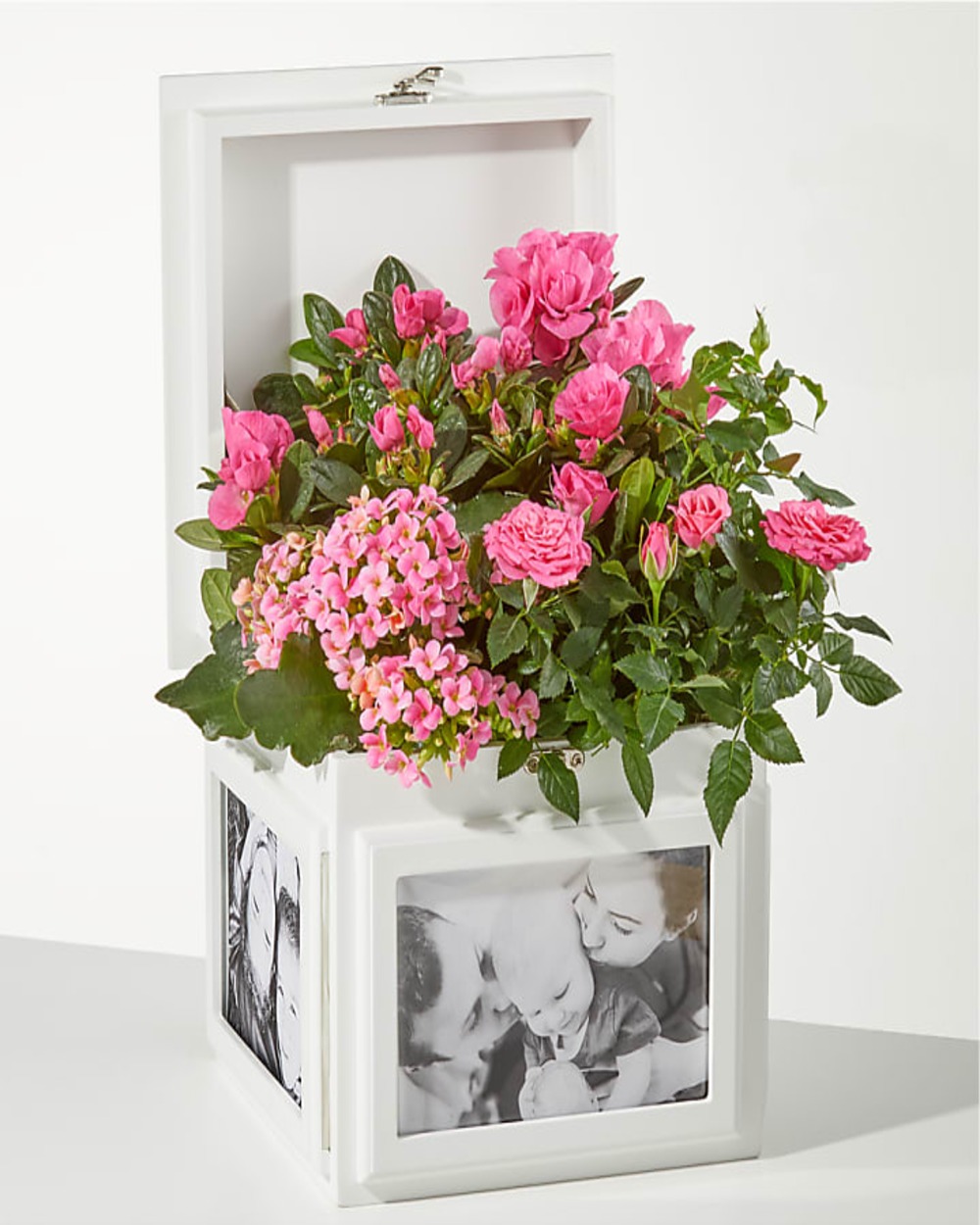 White Garden Keepsake Box
